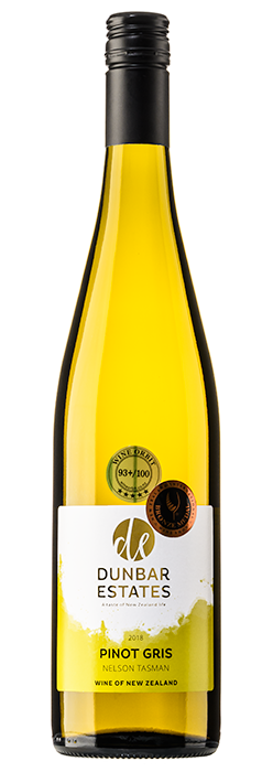 Dunbar Estates Wines - Pinot Gris 2018