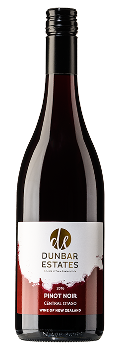 Dunbar Estates Wines - Pinot Noir 2018