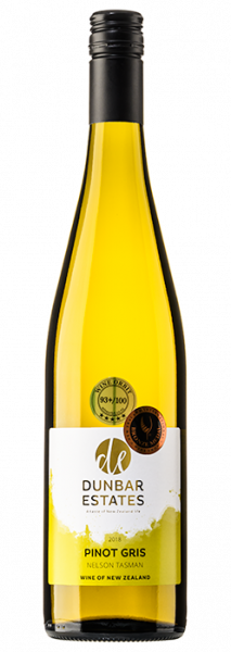 Dunbar_Estates_Pinot_Gris_2018 Dunbar Estates Wines - Pinot Gris 2018