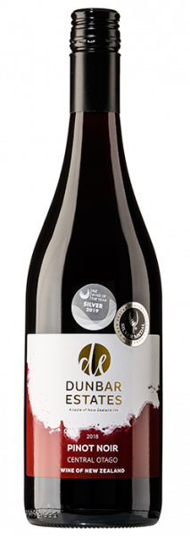 Dunbar_Estates_Pinot_Noir_2018 DUNBAR ESTATES Central Otago Pinot Noir 2018
